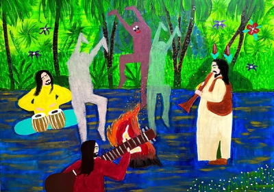 Tetsutaru Ando - Painter and Musician 