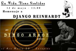 Concierto Diego Araoz - Domingo 12 de mayo a las 13:00 h