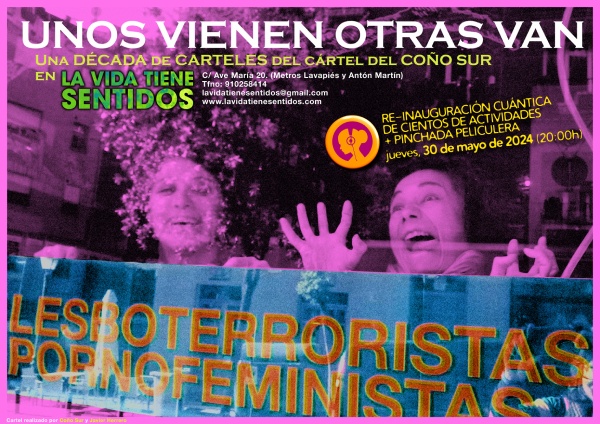 Una década de carteles del Cártel del Coño Sur - Jueves 30 de mayo a las 20:00 h
