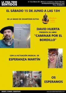 Presentación libro de David Huerta - Sábado 15 de junio a las 13 h