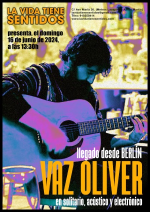 Concierto Vaz Oliver - Domingo 16 de Junio a las 13:30 h